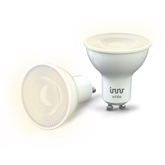 INNR Lighting Smart Spot - GU10 White 2-Pack | Energy-Efficient LED Ceiling Lights for Modern Living